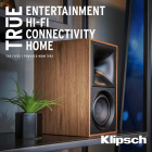 Klipsch The Fives aktiva högtalare med HDMI ARC, Bluetooth, RIAA-steg & DAC, valnöt par