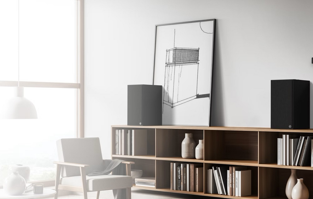 Klipsch The Nines aktiva högtalare med fri WiiM Mini, HDMI ARC, Bluetooth & RIAA, svarta