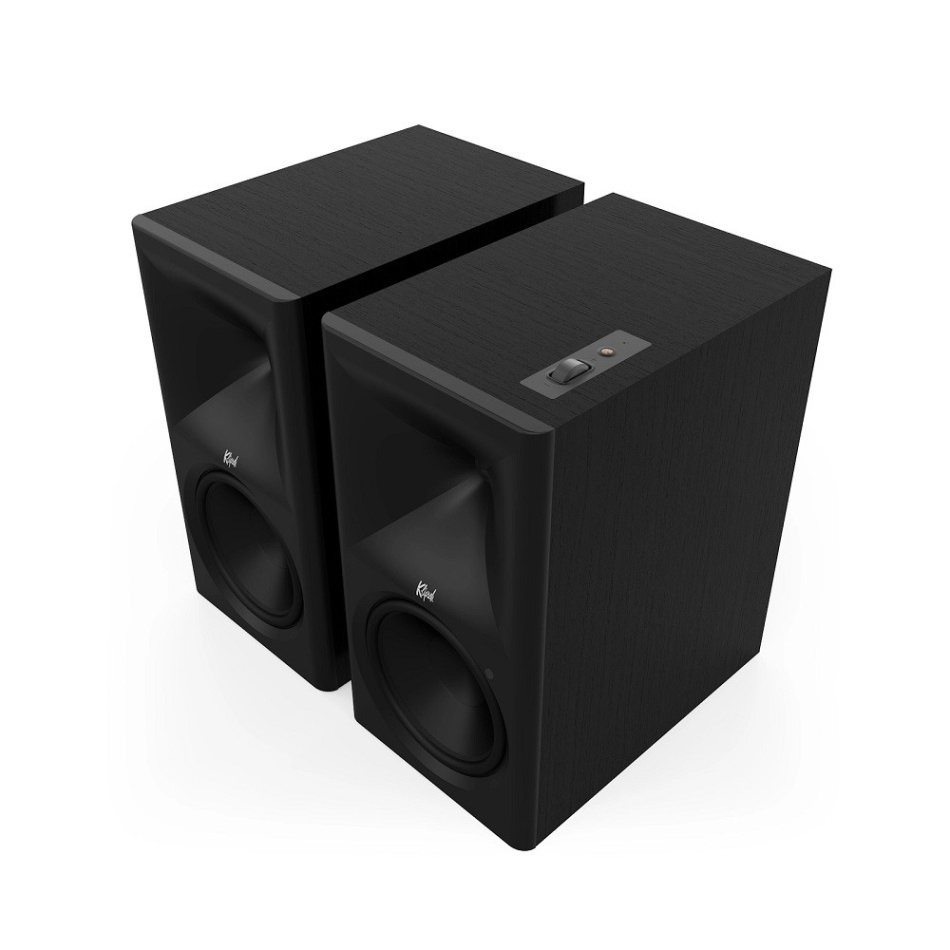 Klipsch The Nines II streaminghögtalare med HDMI, Dolby Atmos & Dirac Live, svart par