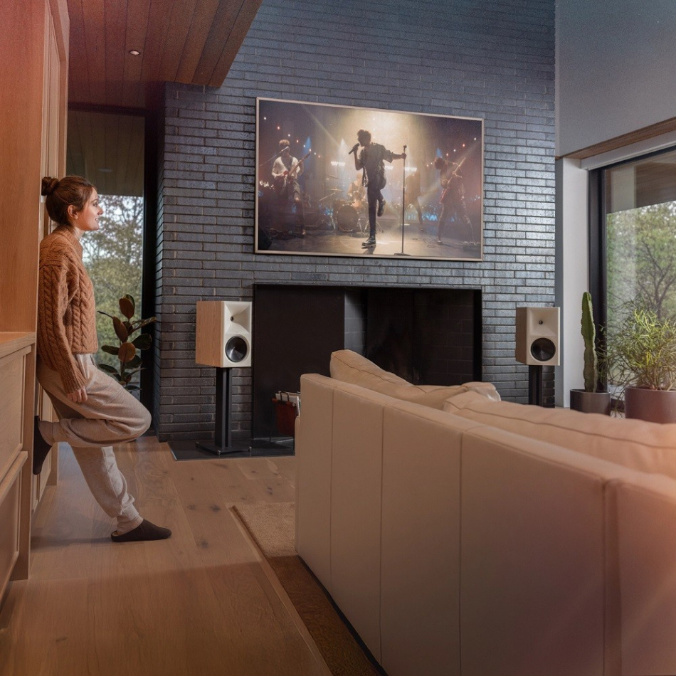 Klipsch The Nines II streaminghögtalare med HDMI, Dolby Atmos & Dirac Live, ek par