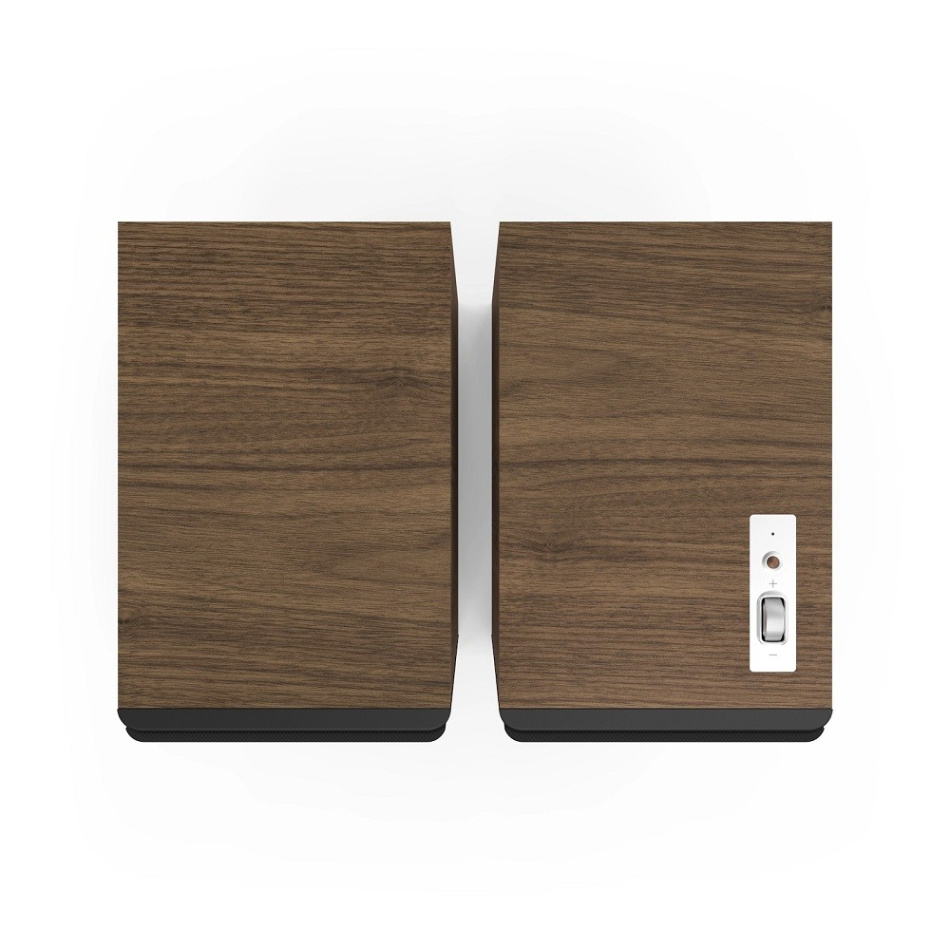 Klipsch The Nines II streaminghögtalare med HDMI, Dolby Atmos & Dirac Live, valnöt par