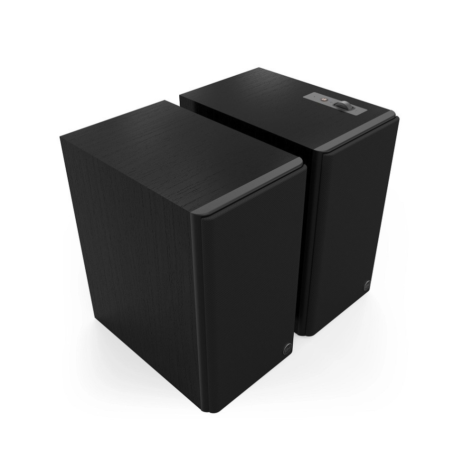 Klipsch The Sevens II aktiva streaminghögtalare med HDMI & Dolby Atmos, svart par