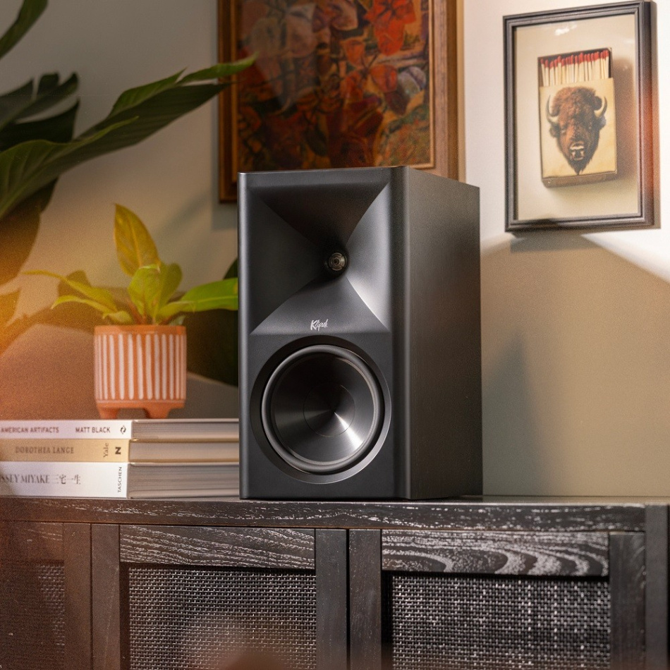 Klipsch The Sevens II aktiva streaminghögtalare med HDMI & Dolby Atmos, svart par