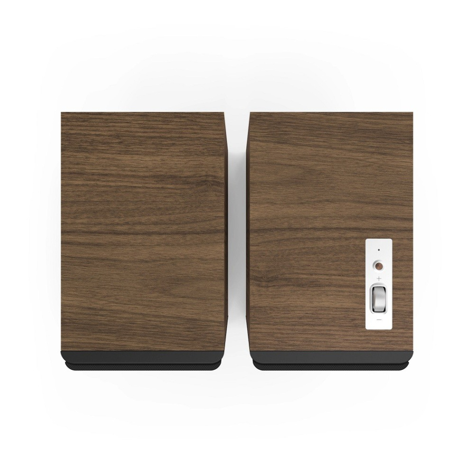 Klipsch The Sevens II streaminghögtalare med HDMI, Dolby Atmos & Dirac Live, valnöt par