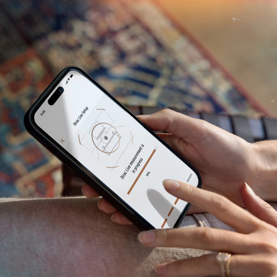 Klipsch The Sevens II streaminghögtalare med HDMI, Dolby Atmos & Dirac Live, valnöt par