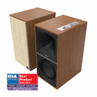 Klipsch The Sevens aktiva högtalare med fri WiiM Mini, HDMI ARC, Bluetooth & RIAA, valnöt Klipsch The Sevens aktiva högtalare med fri WiiM Mini, HDMI ARC, Bluetooth & RIAA, valnöt