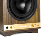 Klipsch The Sixes, aktiva Vintage-högtalare med Bluetooth, valnöt Klipsch The Sixes, aktiva Vintage-högtalare med Bluetooth, valnöt
