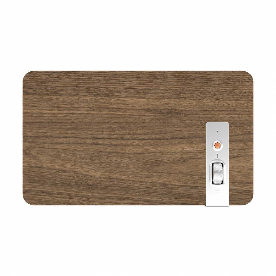 Klipsch The Three Plus aktiv högtalare med Bluetooth & USB-C, valnöt Returexemplar