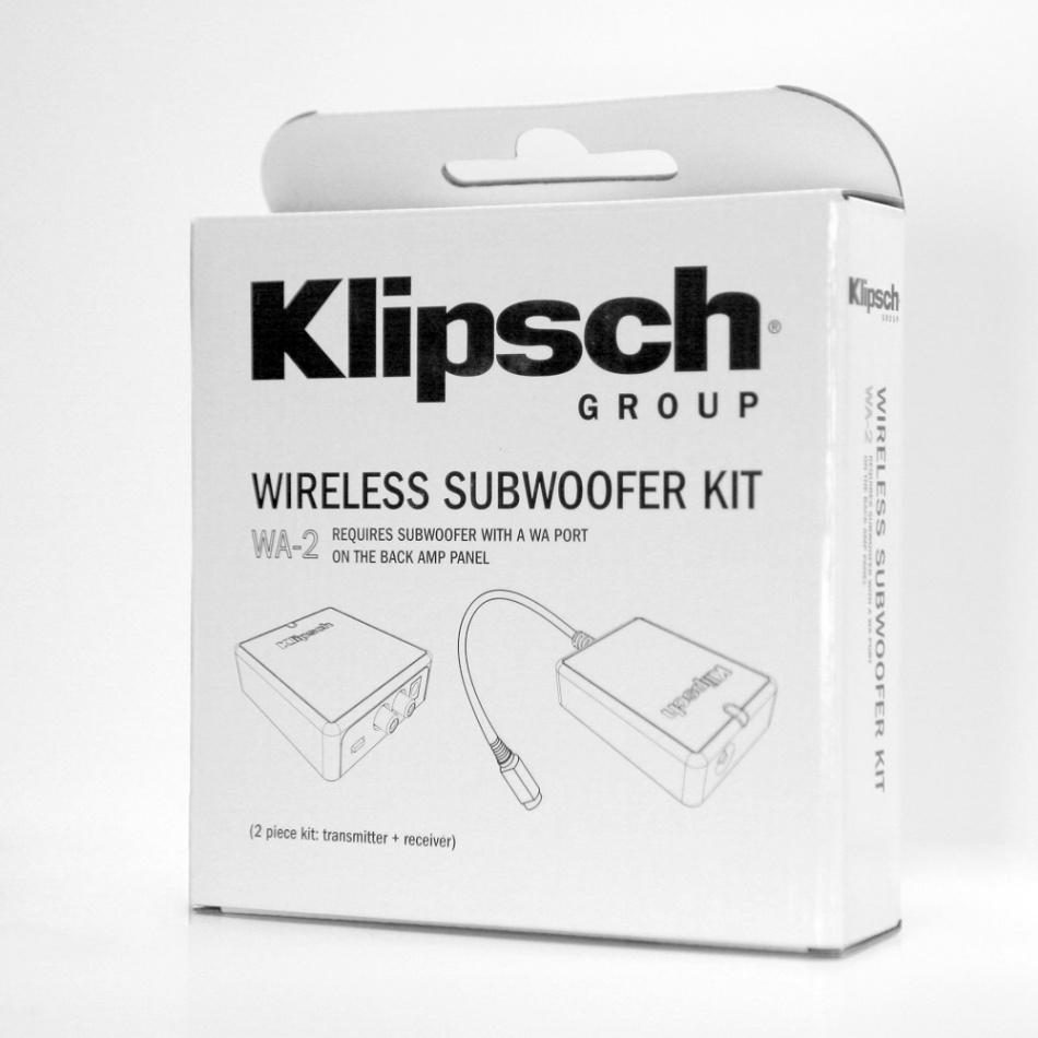 Klipsch WA-2, trådlös överföring för kompatibla subwoofers