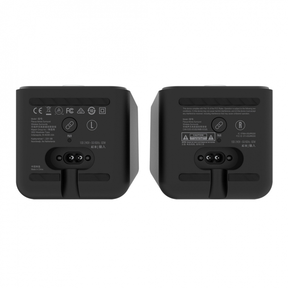 Klipsch Flexus Surround 200 trådlösa högtalare för Core 200/300, par