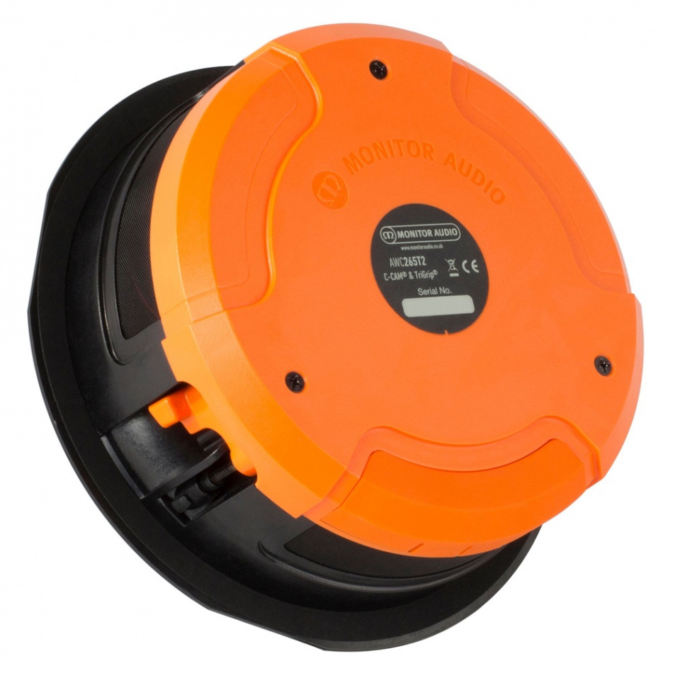 Monitor Audio AWC265-T2 väderbeständig inbyggnadshögtalare, single-stereo