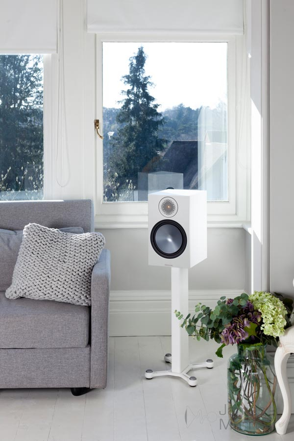 Monitor Audio Bronze 100 6G stativhögtalare, vitt par