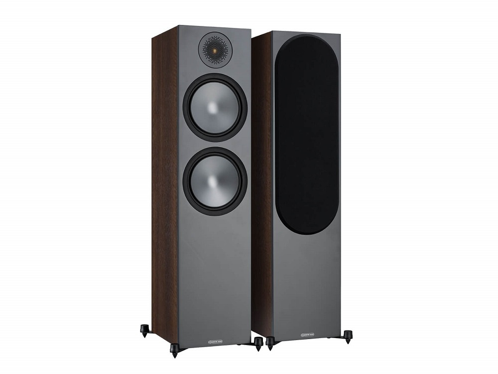 Monitor Audio Bronze 500 6G golvhögtalare, valnöt par