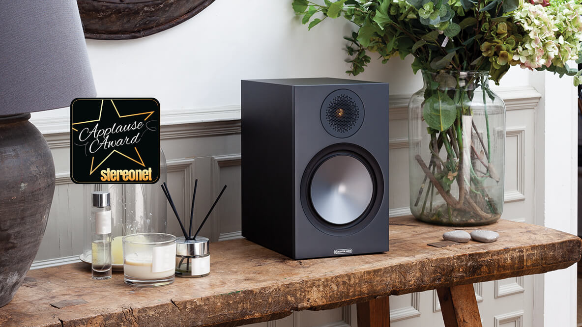 Monitor Audio Bronze 50 6G stativhögtalare, svart par