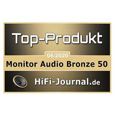 Monitor Audio Bronze 50 6G stativhögtalare, svart par