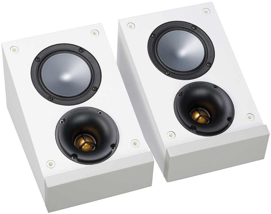 Monitor Audio Bronze AMS 6G Dolby Atmos högtalare, vitt par