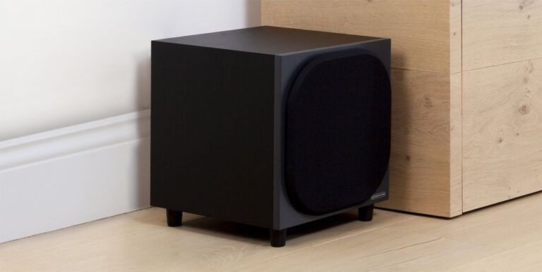 Monitor Audio Bronze W10 6G subwoofer, svart