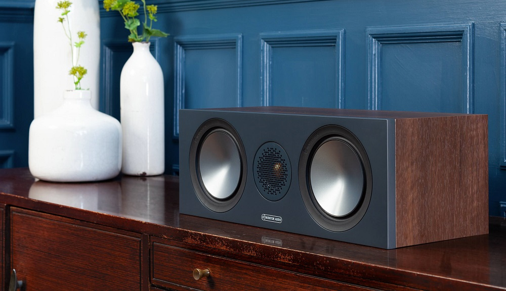 Monitor Audio Bronze C150 6G centerhögtalare, valnöt