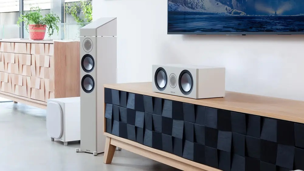 Monitor Audio Bronze C150 6G centerhögtalare, vit