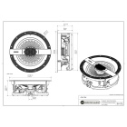 Monitor Audio Creator C2L-T2X inbyggnadshögtalare, styck Monitor Audio Creator C2L-T2X inbyggnadshögtalare, styck