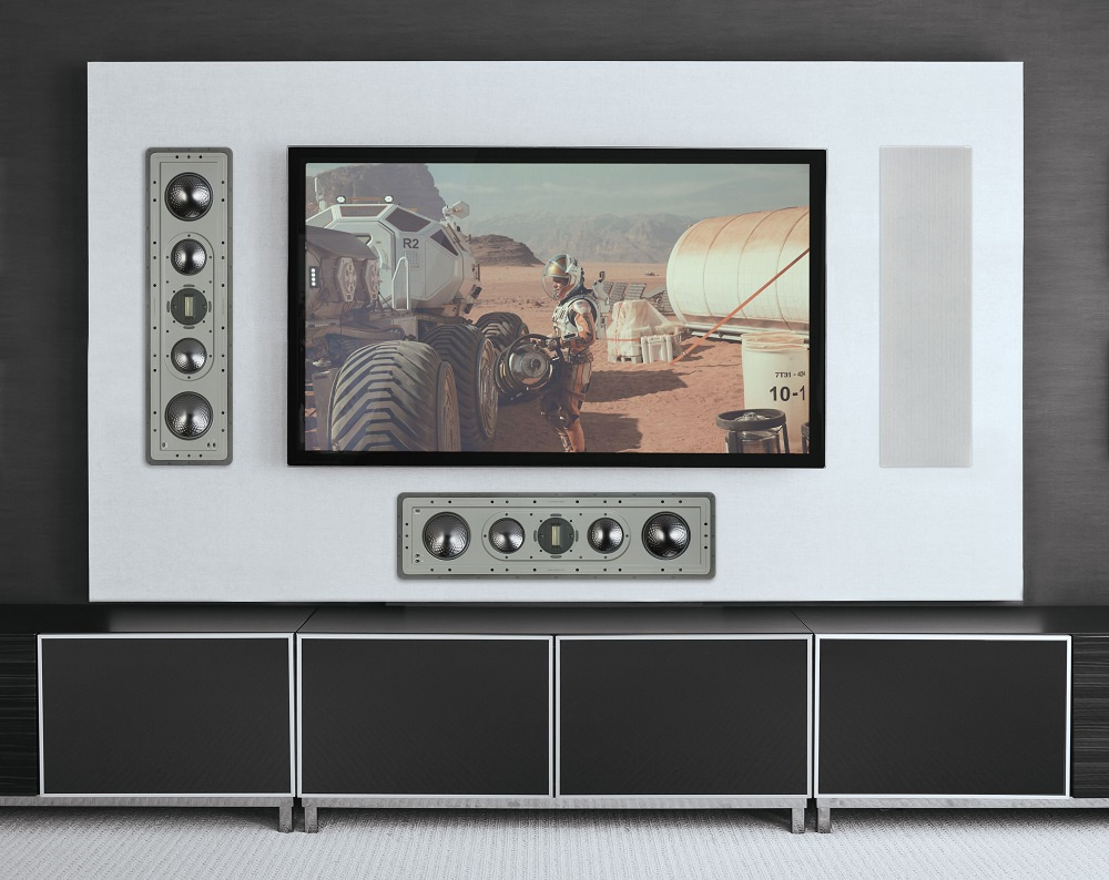 Monitor Audio Creator CP-IW460X inbyggnadshögtalare med backbox för vägg, styck