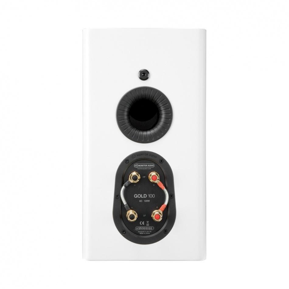 Monitor Audio Gold 100 5G stativhögtalare, satinvit UTFÖRSÄLJNING