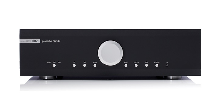 Musical Fidelity M6si stereoförstärkare med RIAA & USB DAC, svart