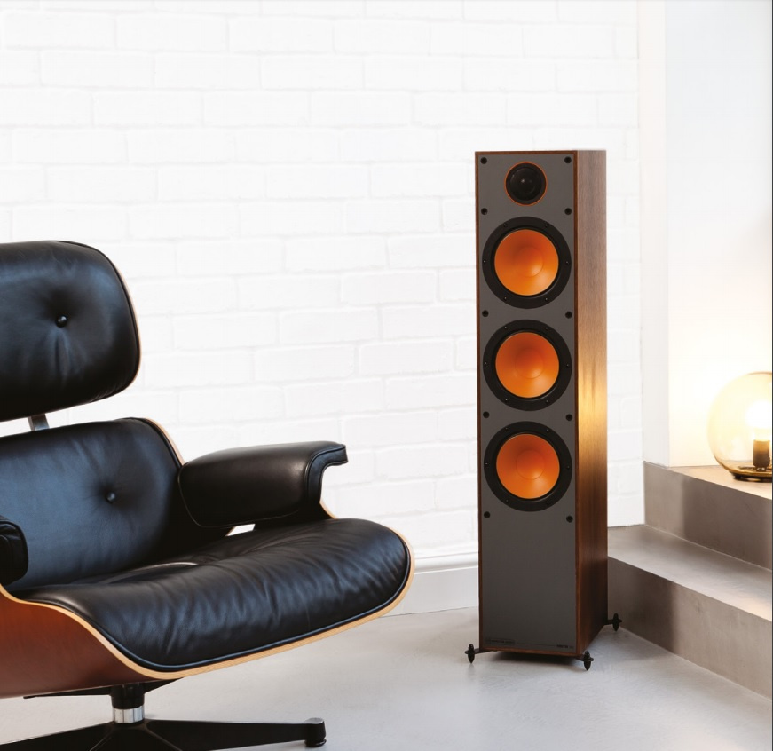 Monitor Audio Monitor 300 golvhögtalare, valnöt