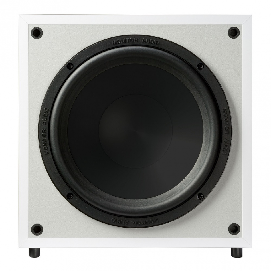 Monitor Audio Monitor MRW-10 aktiv subwoofer, vit Utförsäljning