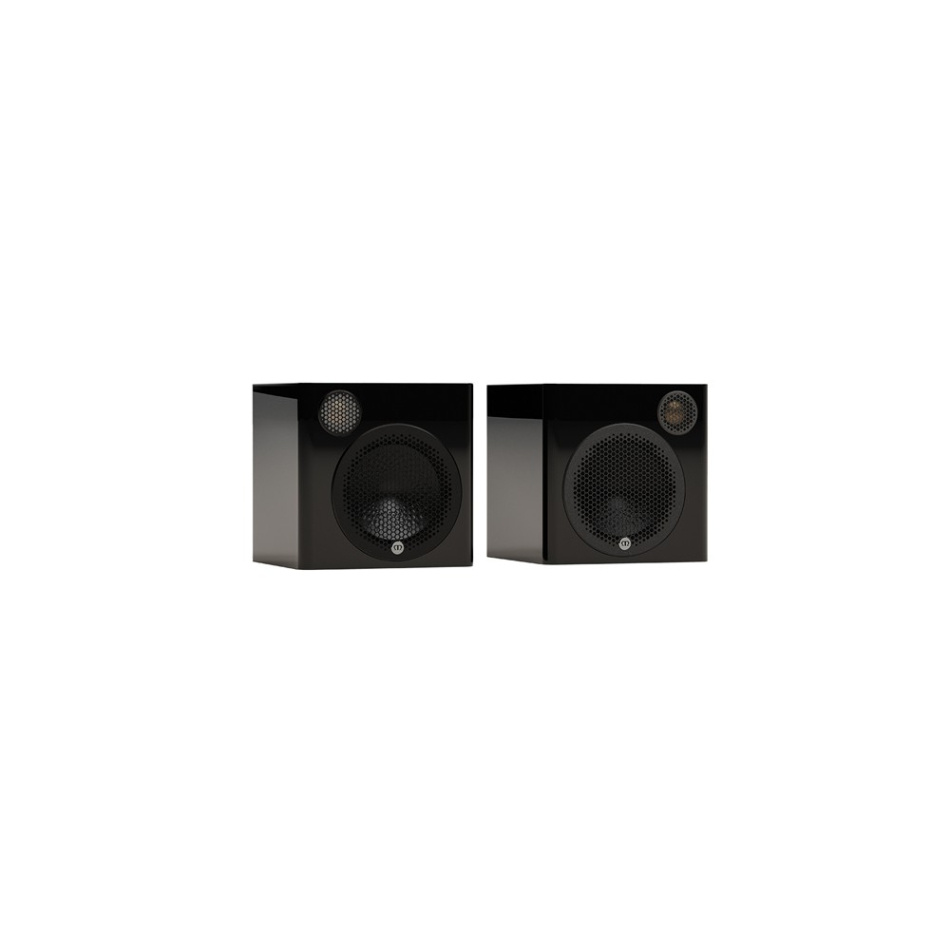 Monitor Audio Radius 1 4G satellithögtalare, pianosvart par