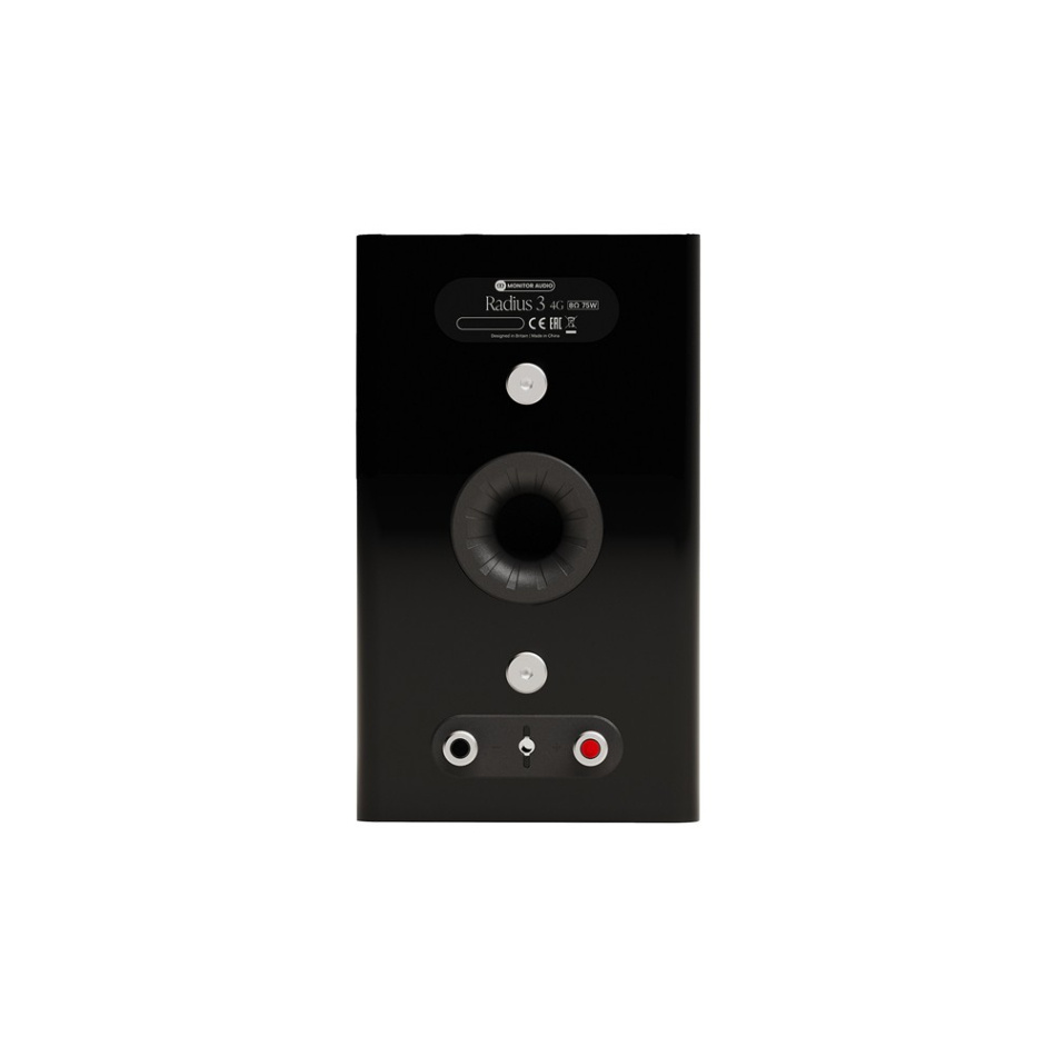 Monitor Audio Radius 3 4G stativhögtalare, pianosvart par
