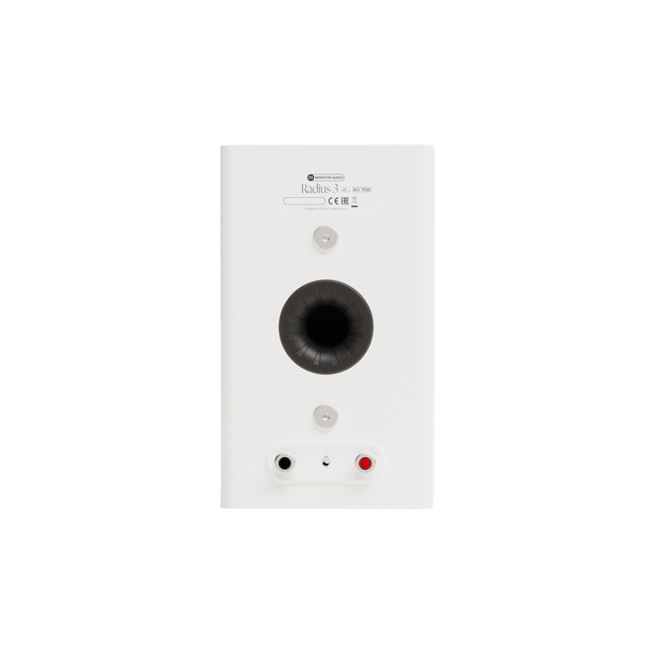 Monitor Audio Radius 3 4G stativhögtalare, mattvitt par