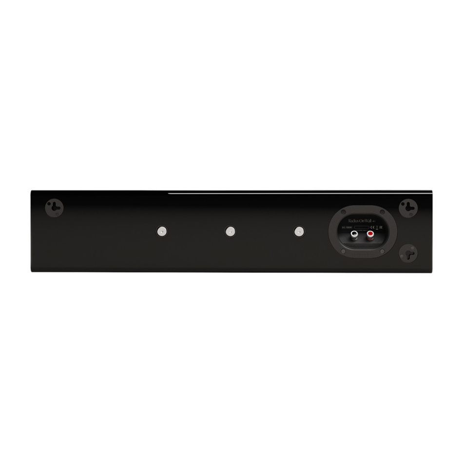 Monitor Audio Radius On-Wall 4G vägghögtalare, pianosvart styck