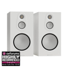 Monitor Audio Silver 100 8G stativhögtalare, mattvitt par Monitor Audio Silver 100 8G stativhögtalare, mattvitt par