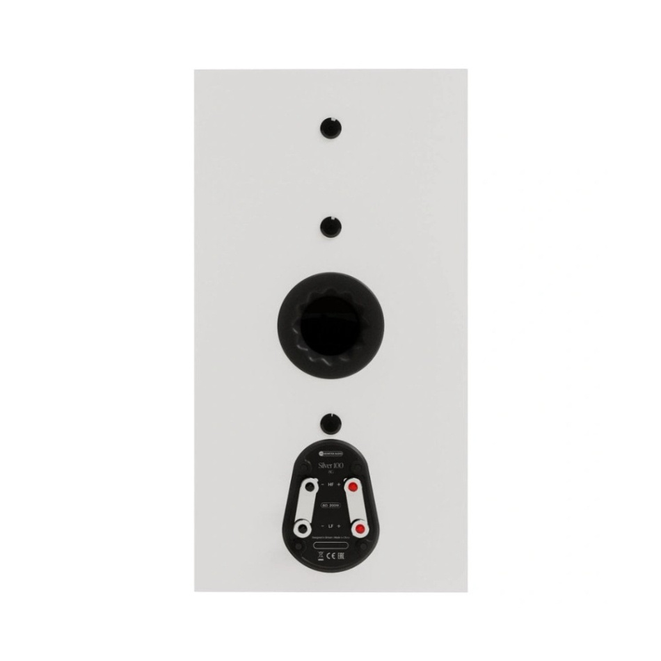Monitor Audio Silver 100 8G stativhögtalare, mattvitt par