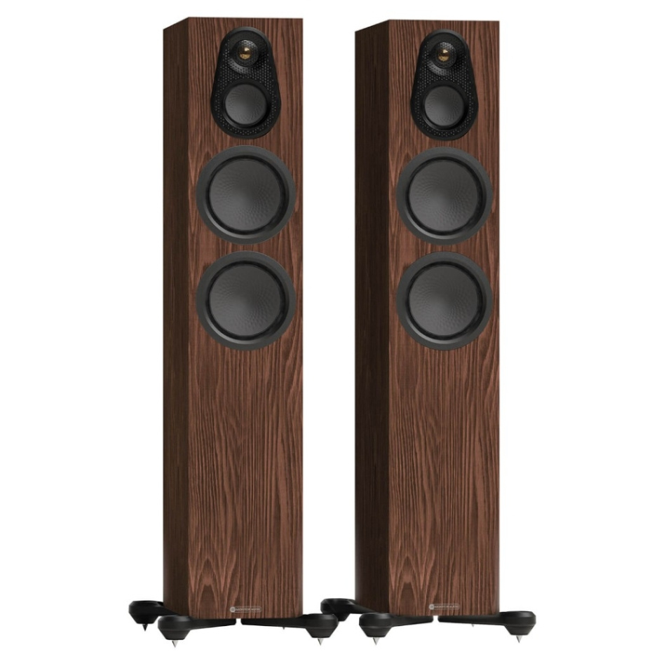 Monitor Audio Silver 300 8G golvhögtalare, valnöt par