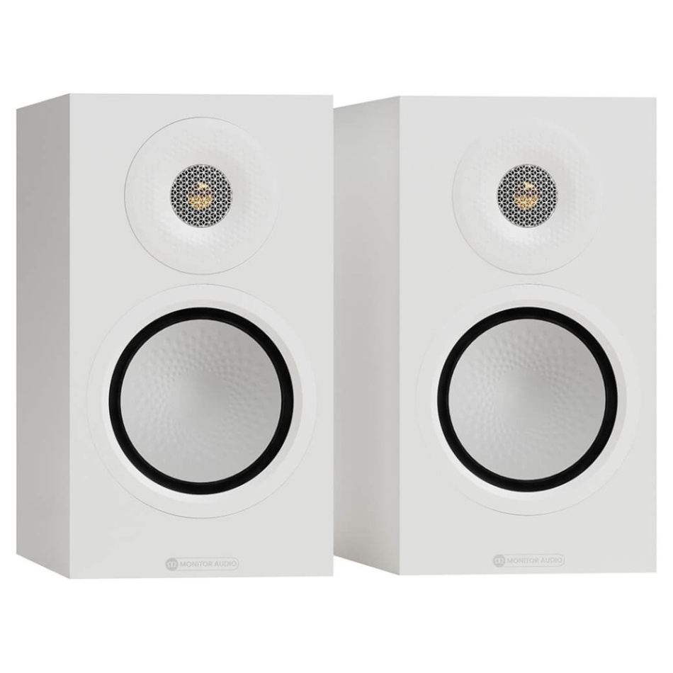 Monitor Audio Silver 50 8G stativhögtalare, vitt par