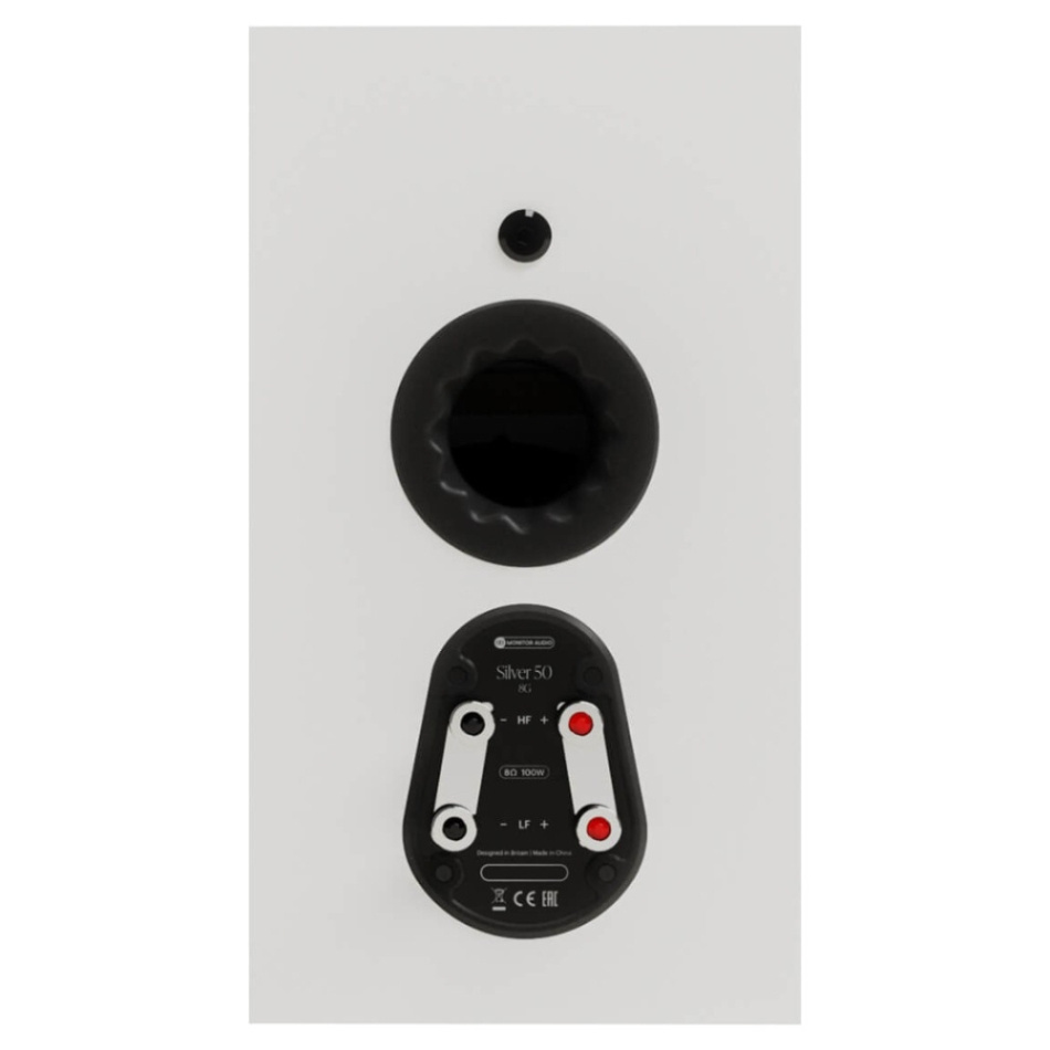 Monitor Audio Silver 50 8G stativhögtalare, vitt par