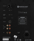 Monitor Audio Silver W-12, aktiv subwoofer pianosvart