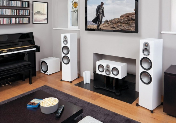 Monitor Audio Silver W-12, aktiv subwoofer mattvit