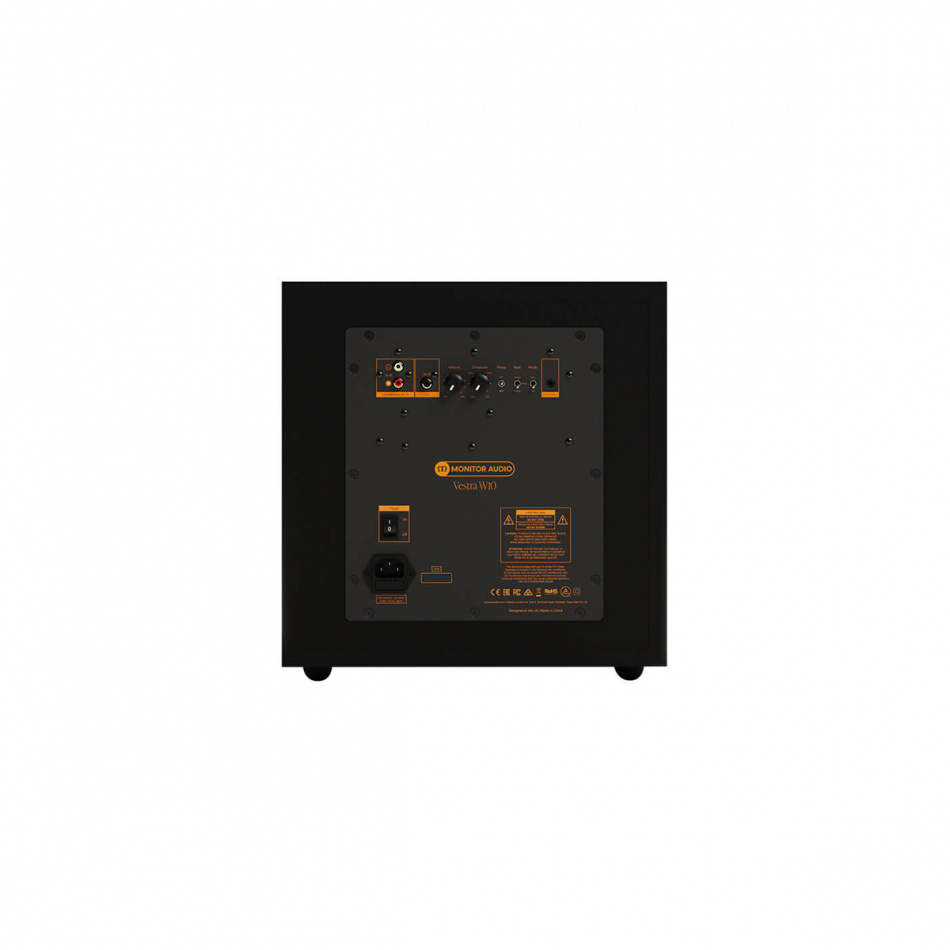 Monitor Audio Vestra W10 aktiv subwoofer, mattsvart