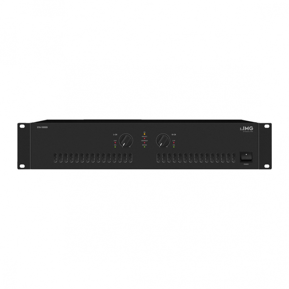 IMG Stageline STA-1000D PA-slutsteg med Pascal-moduler, 2x280 Watt