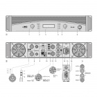 IMG Stageline STA-1000 PA-slutsteg, 2x350 Watt IMG Stageline STA-1000 PA-slutsteg, 2x350 Watt
