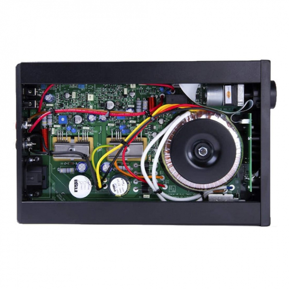 Rega IO stereoförstärkare med RIAA-steg, svart