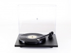 Rega Planar 1 Plus vinylspelare med Carbon MM-pickup & RIAA-steg, mattsvart