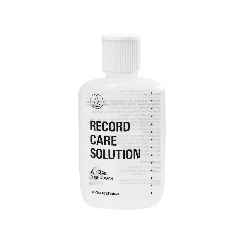 Audio Technica AT634a rengöringsvätska för vinylskivor, 60 ml