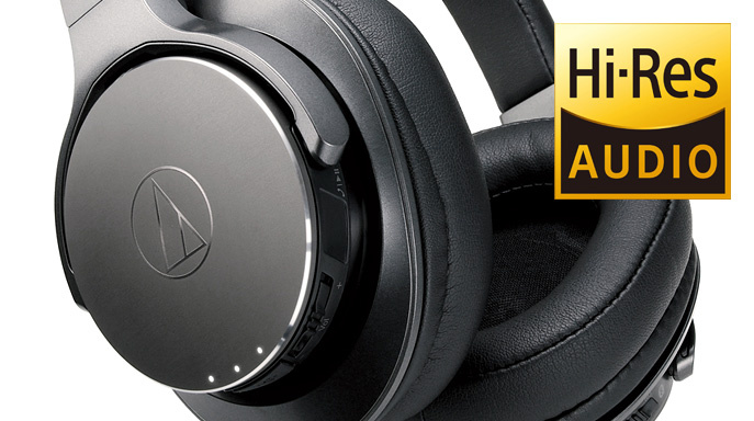Audio Technica ATH-DSR7BT over-ear hörlur med Bluetooth