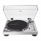 Audio Technica AT-LP120XUSB vinylspelare med RIAA-steg och USB, silver Audio Technica AT-LP120XUSB vinylspelare med RIAA-steg och USB, silver