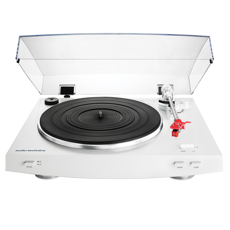 Audio Technica AT-LP3 vinylspelare med AT91-pickup, vit