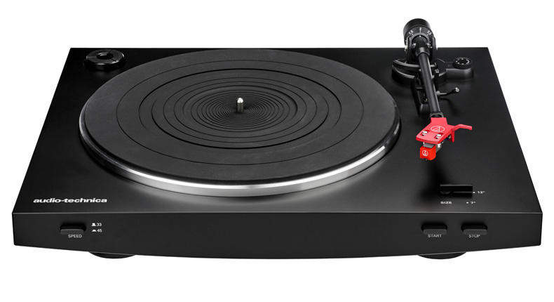 Audio Technica AT-LP3 vinylspelare med AT91-pickup, svart